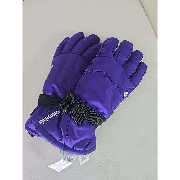 Columbia Omni Shield Gloves Purple Waterproof for Youth Size Small S - Picture 1 of 4